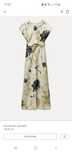 Rochie midi satinata Zara