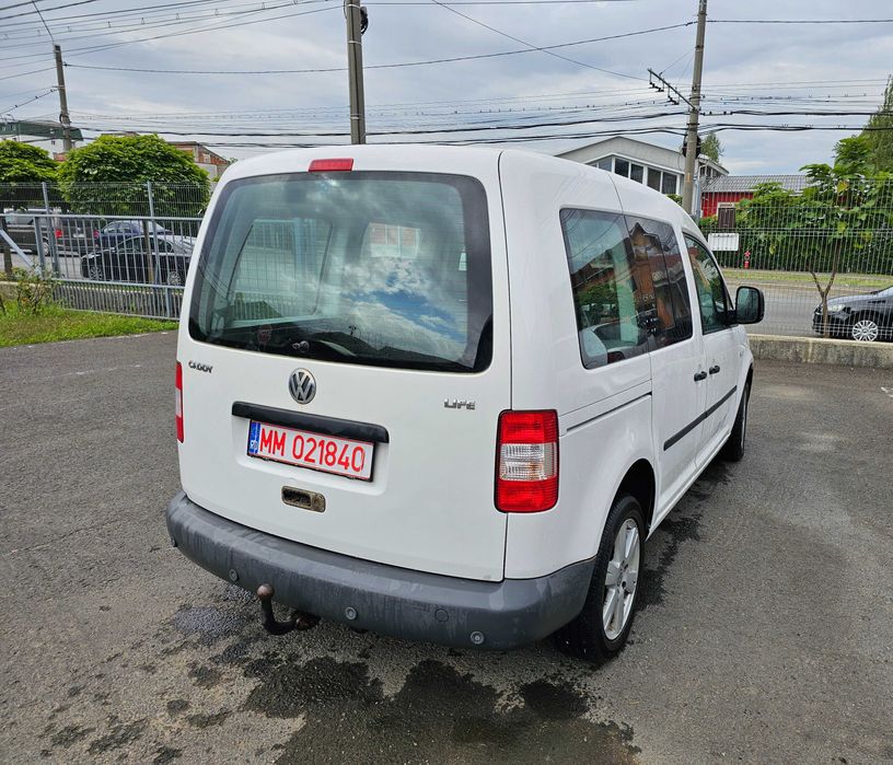 VANZARE IN RATE, AVANS 0. VW Caddy 1.9 TDI, 2010, clima