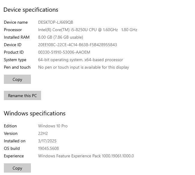 +Гаранция! Лаптоп Dell 5290 Intel Core i5-8250U / 8GB RAM / 256GB SSD