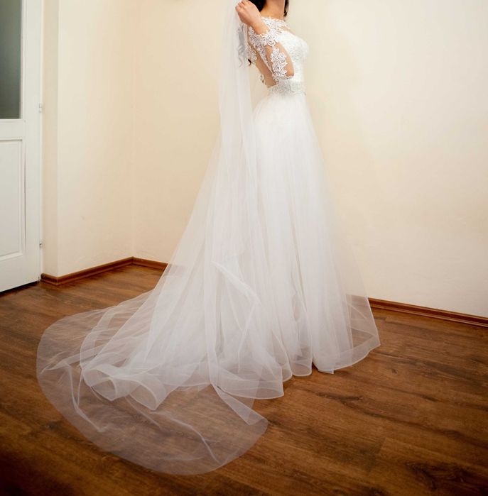 Vand rochie mireasa marimea XS