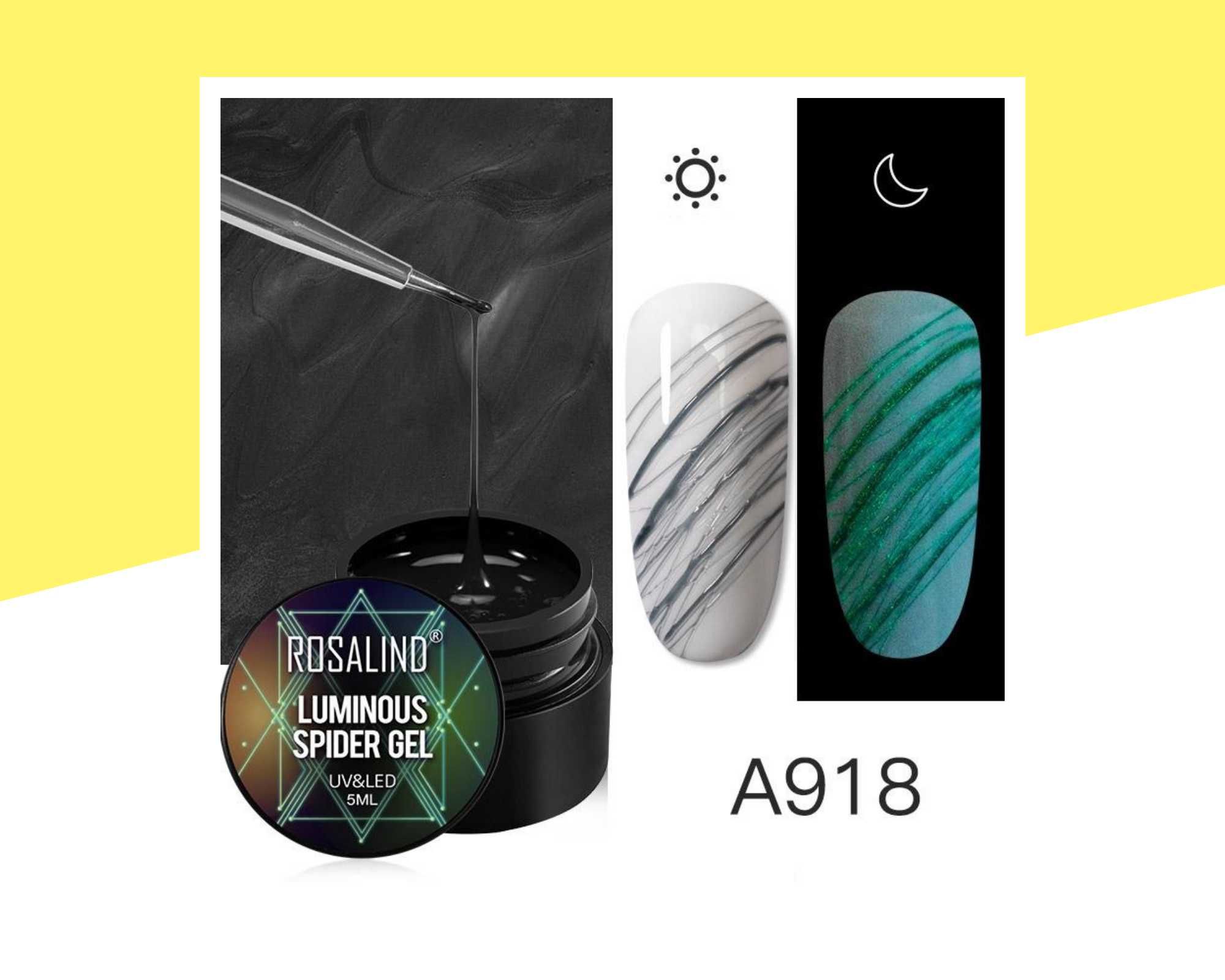 UV/LED Светещ спайдър гел ROSALIND/Spider gel
