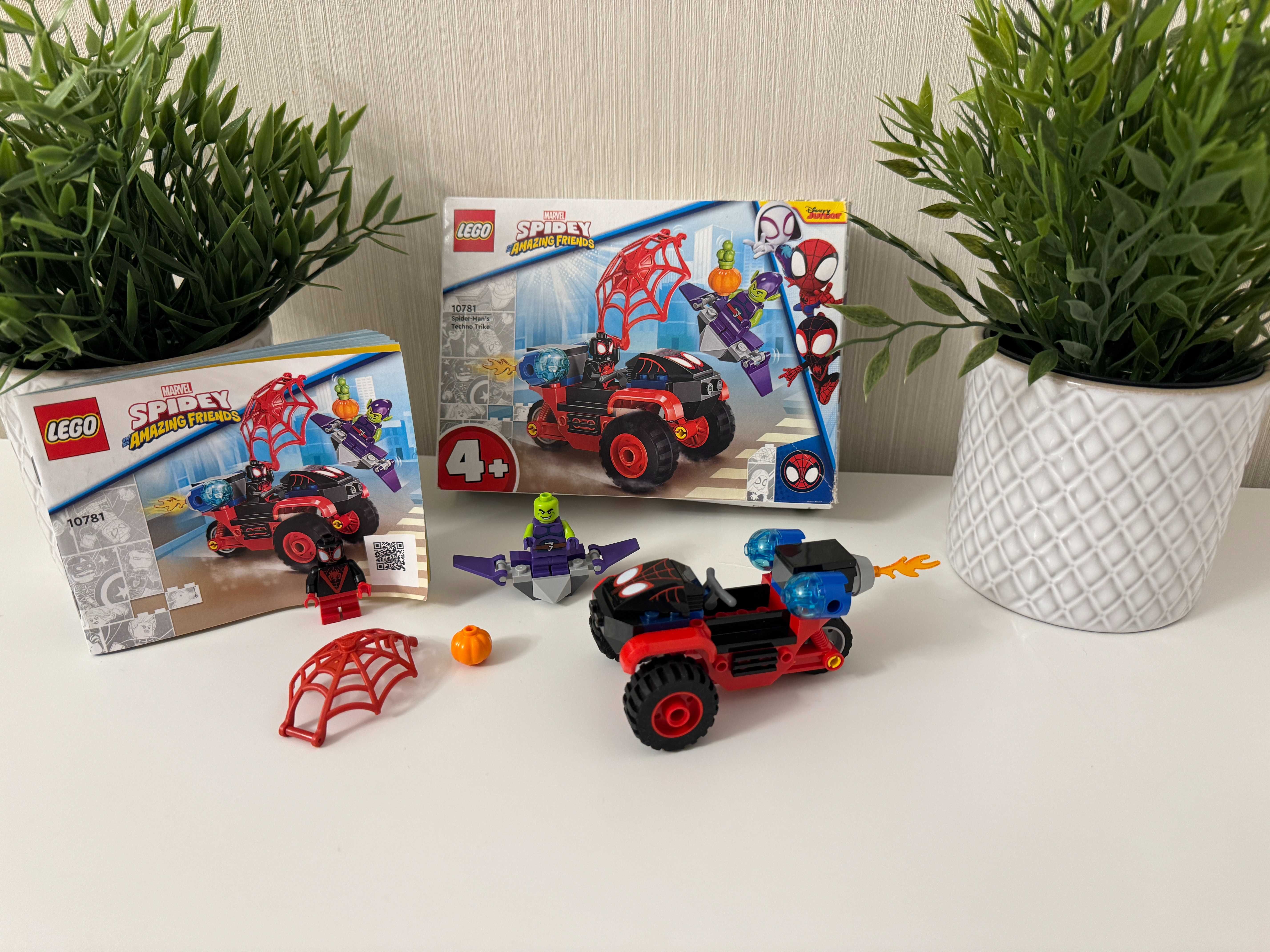 LEGO Super Heroes - Spidey Miles Morales Omul paianjen 10781, 59 piese