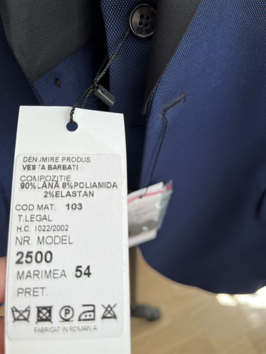 Costum mire/ nas 6AM 3 piese nou cu eticheta