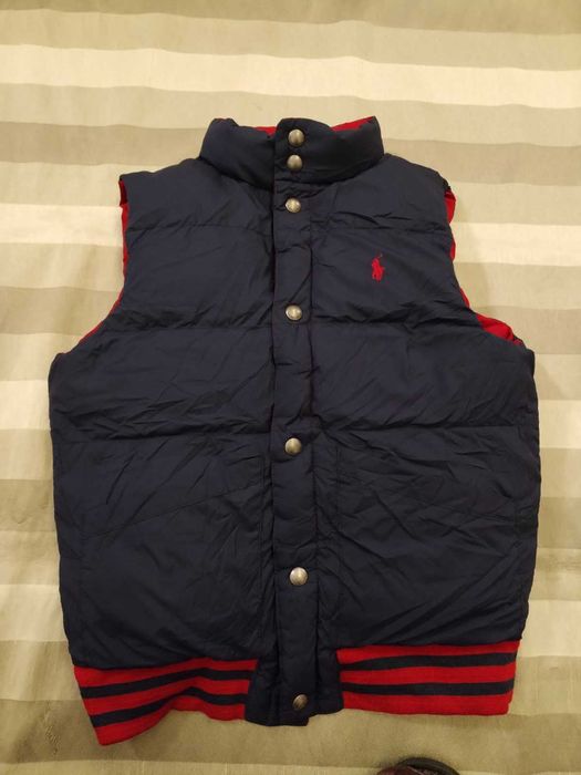 Polo Ralph Lauren - двулицев детски елек 10-12год.