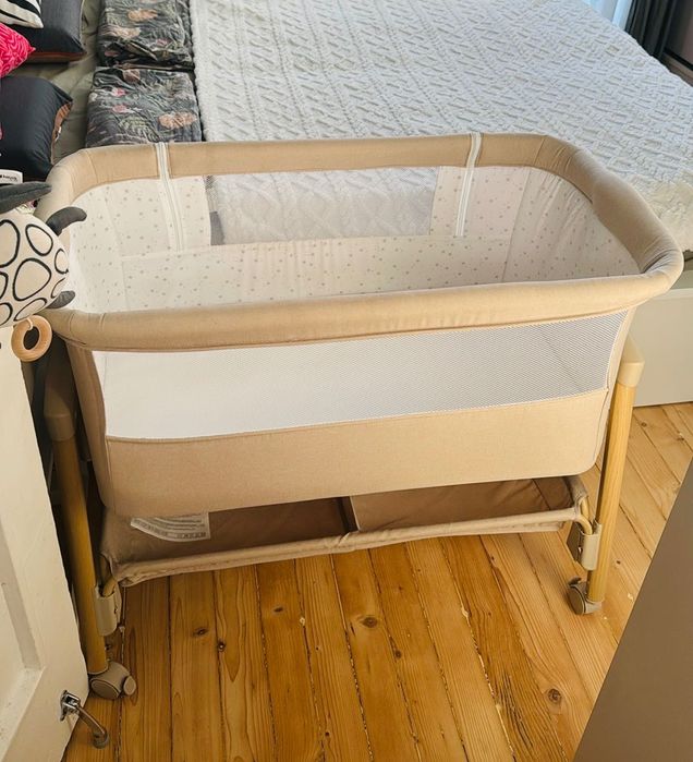 Бебешка кошара Next to me - Lorelli - Millie - бежова