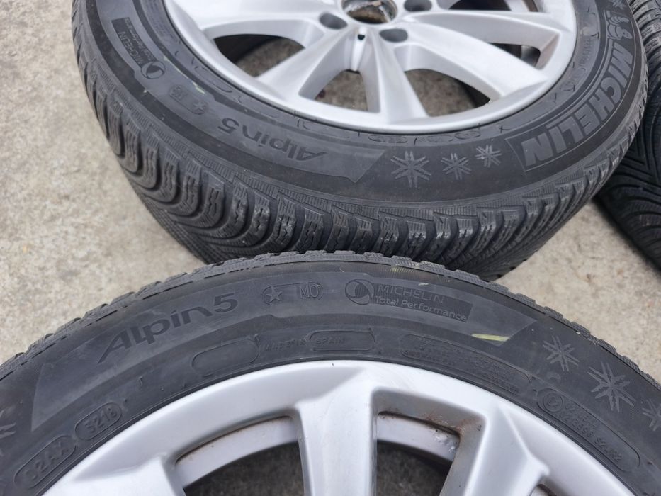 De vânzare set 4 anvelope de iarnă Michelin Alpin 5 cu jante aliaj
