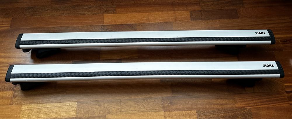 Thule bare transversale Evo WingBar raised rail