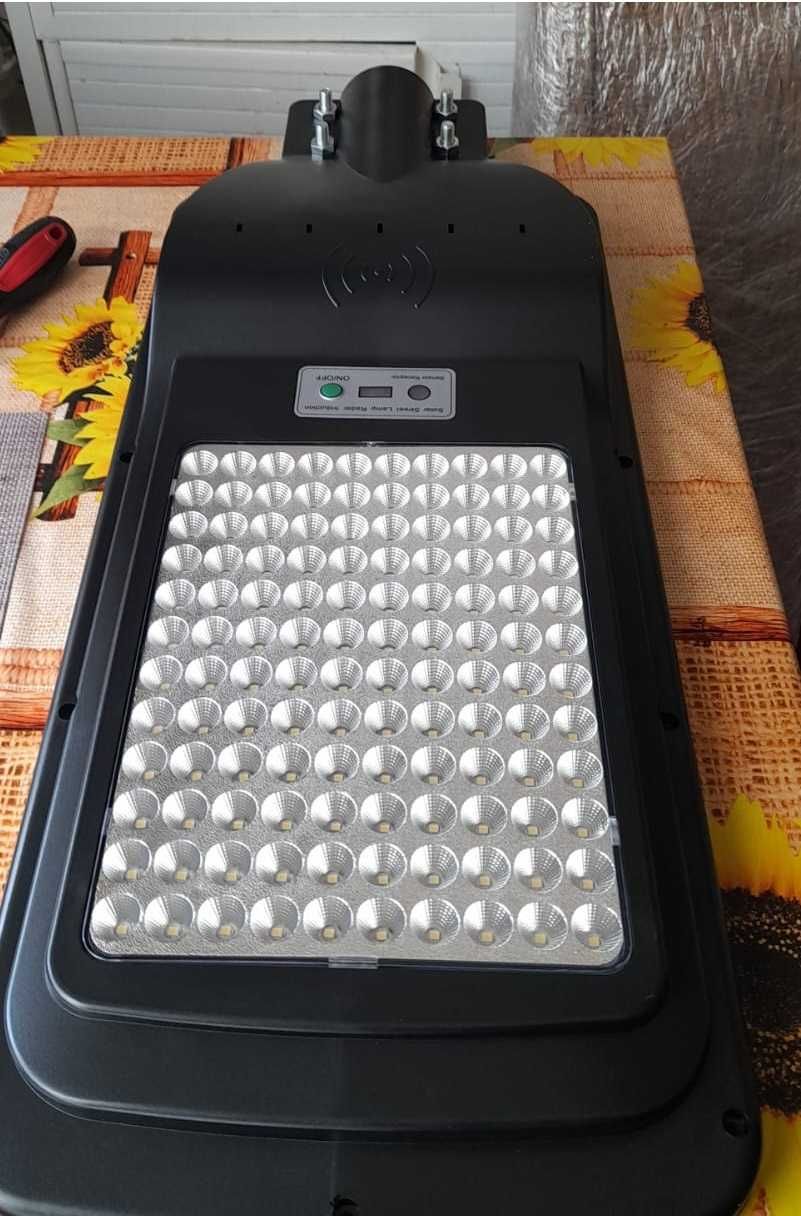 Lampi solare stradale 250w 400w lumina foarte puternica , teava fixare