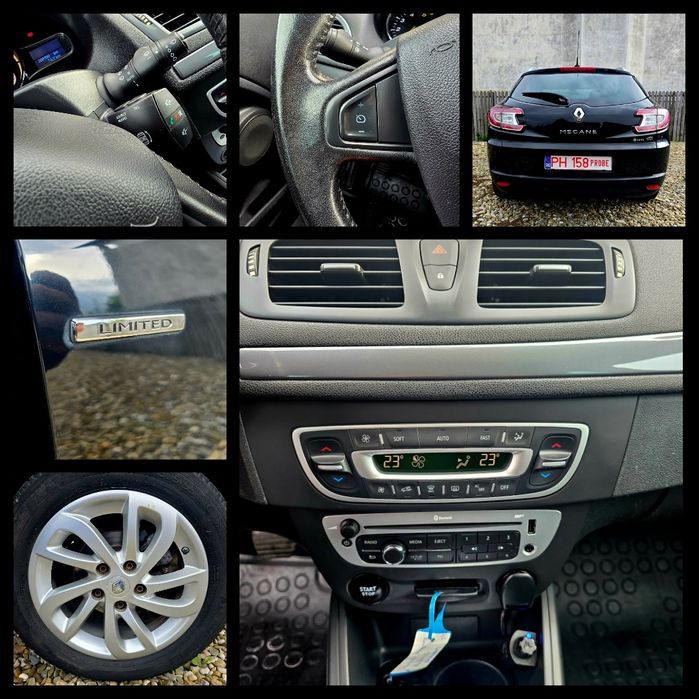 Renault Mégane 1.5dci Limited E6 Cash/Transfer/RATE Avans ZERO