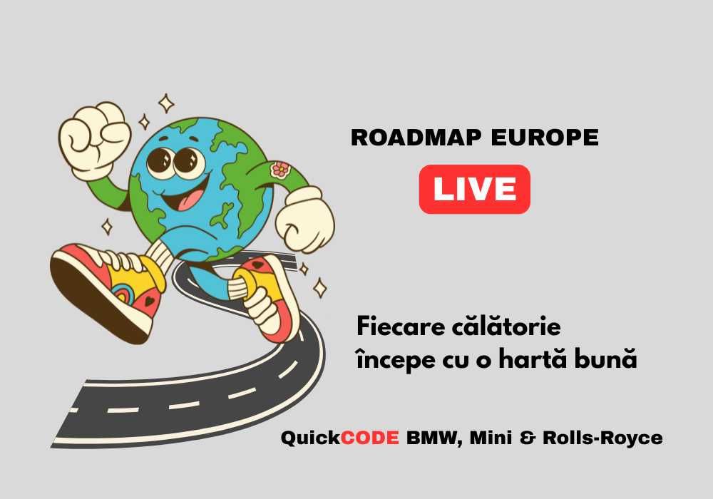 Actualizare hărți navigație BMW, Mini, Rolls-Royce - LIVE