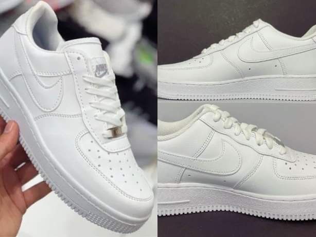 Adidași Nike Air Force 1 Premium White