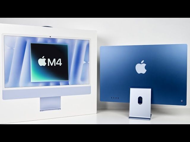 IMAC M4 24 Blue 16/256 8 Core-GPU новый запечатенный из США
