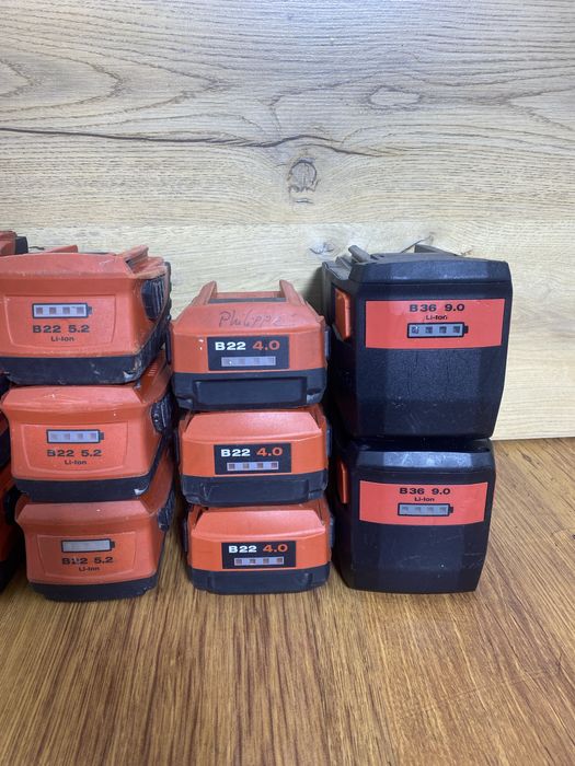 Bateri Hilti pentru toate tipurile de scule