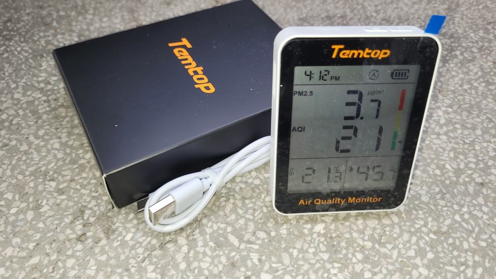 Temtop S1+ senzor calitate aer