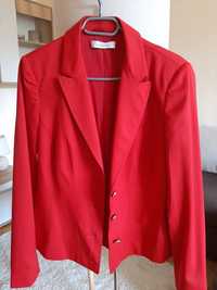 Червено елегантно сако Versace
