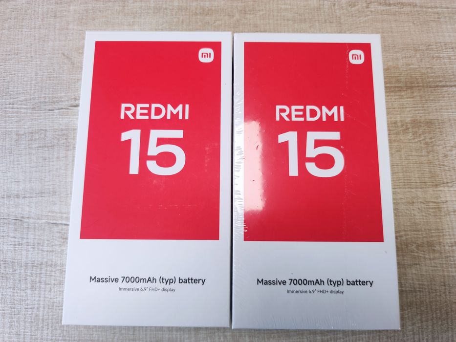 НОВ! Xiaomi Redmi 15 128GB 6RAM  2г. Гаранция!