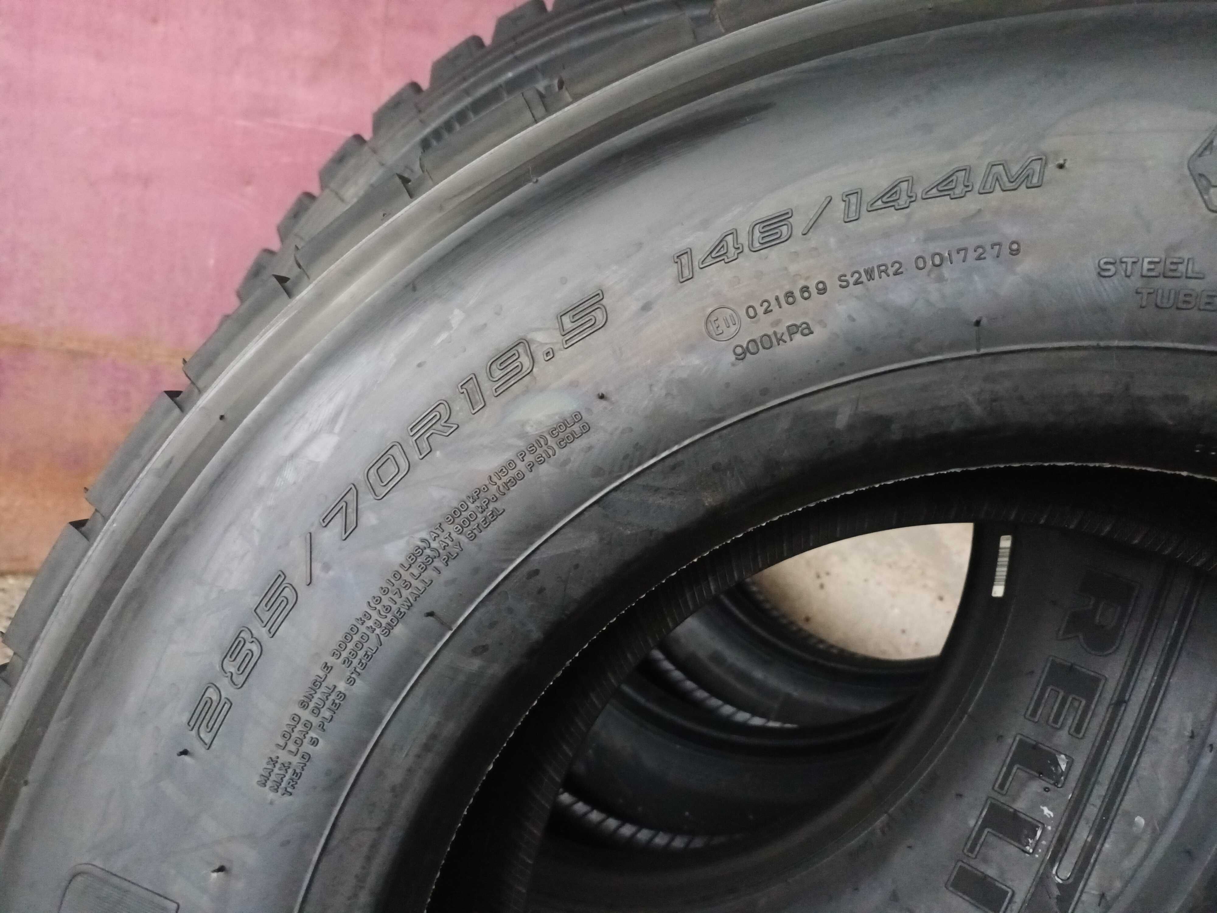 1 Нова тежкотоварна гума 285/70 R19.5 Falken BI856 146/144M M+S Japan