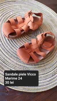 Sandale piele Vicco, mărimea 24