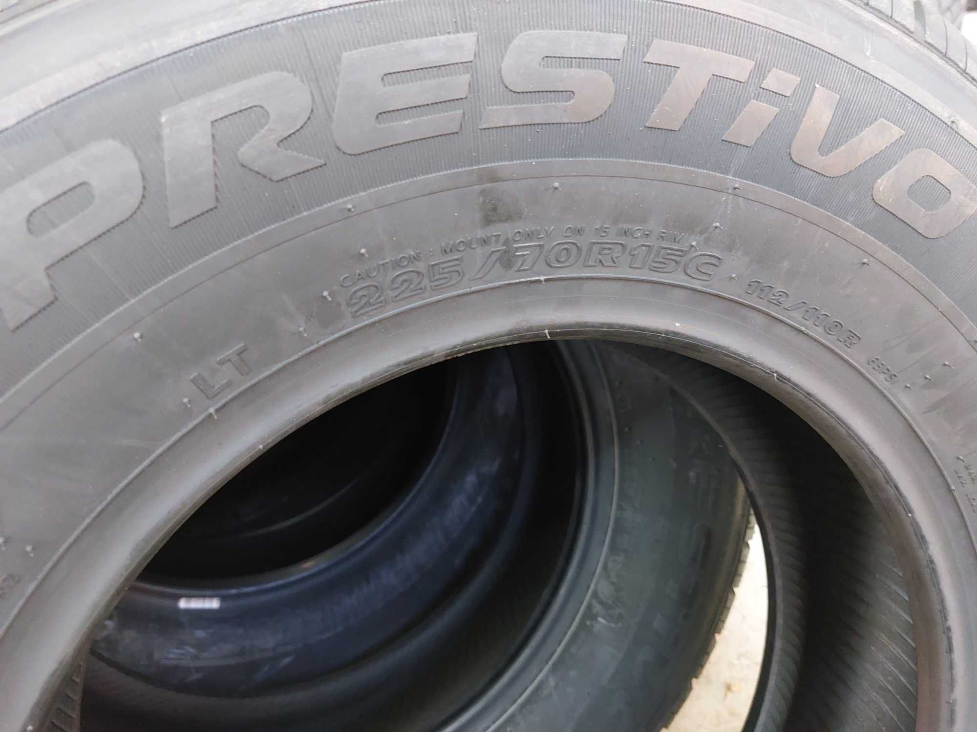 4 бр.нови летни гуми Prestivo 225 70 15C DOT0121 цената е за брой!