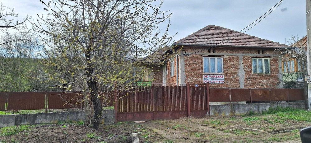 OCAZIE !  casa la tara + teren 8600 mp Fartatesti, Dozesti, jud Valcea