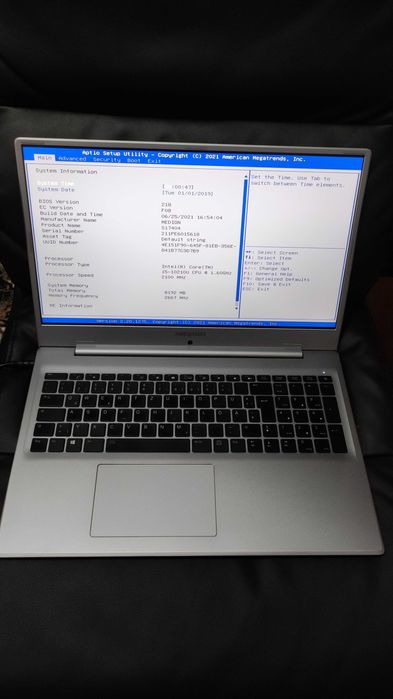 Dezmembrez Medion Akoia S17404 Intel i5-10210U