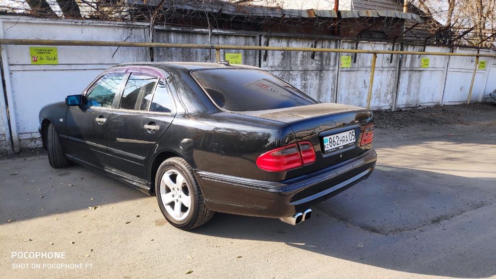 Бампер мерс w210 до рестайлинг е55
