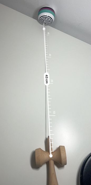 Kendama Krom - Bila Lucioasă (NOUĂ)