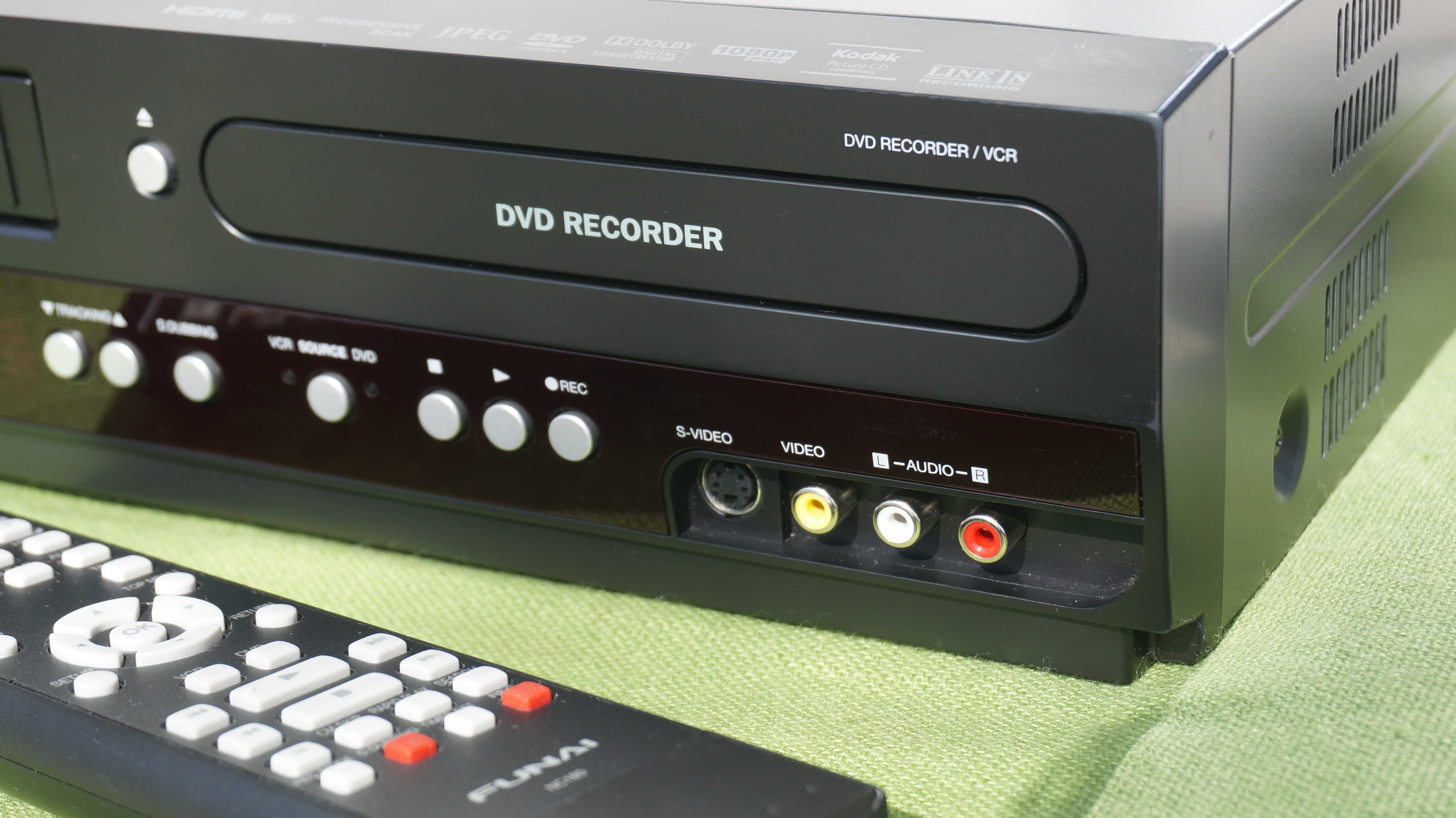 Video DVD recorder combo VHS Funai RZV427FX4 american NTSC