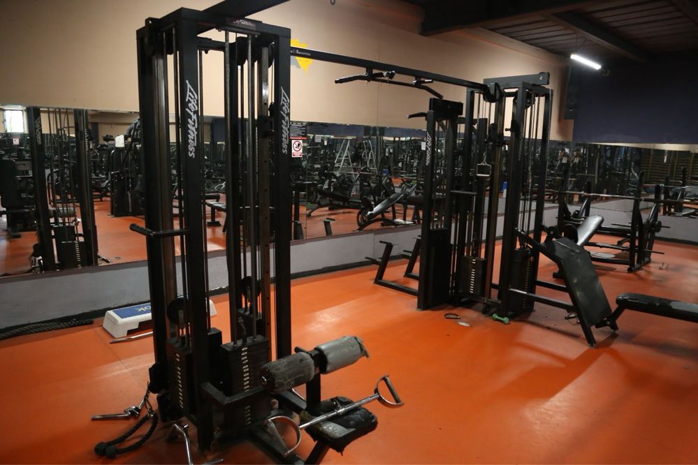 Statie fitness 8 posturi Life fitness