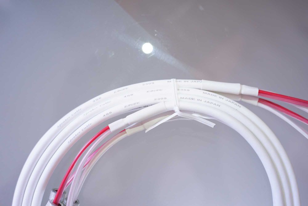 CANARE Japan - set cabluri audio boxe 2m mufe banana Nakamichi