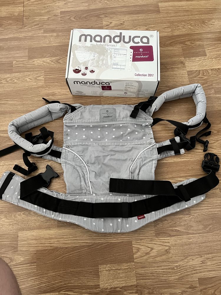 Manduca marsupiu ( baby carrier ) Milky stars