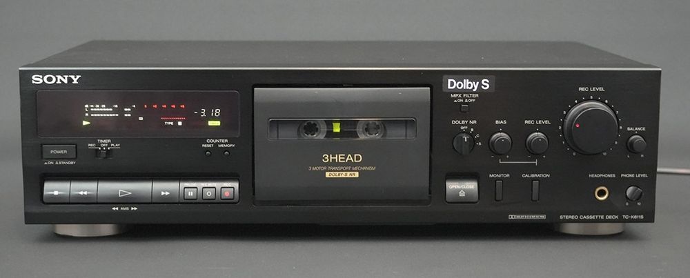 Deck Sony TC-K611S 3HEAD 3Motors