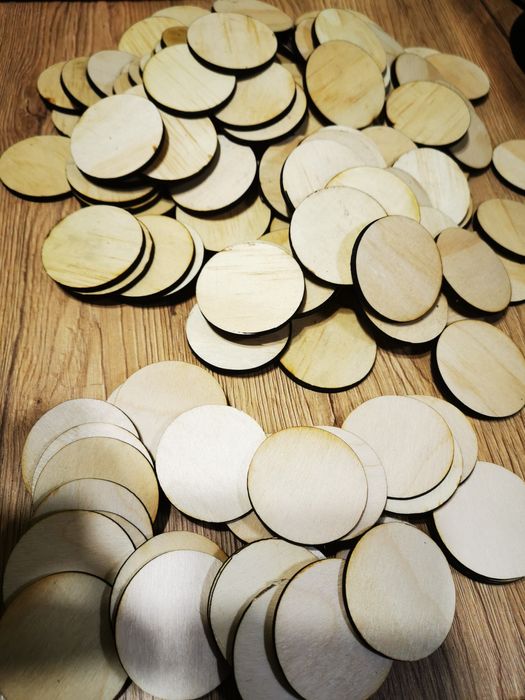 Заготовки за арт проекти кръгове дървени