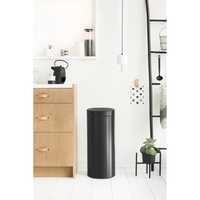 Кош за смет Brabantia TOUCH BIN NEW 30L, черен мат