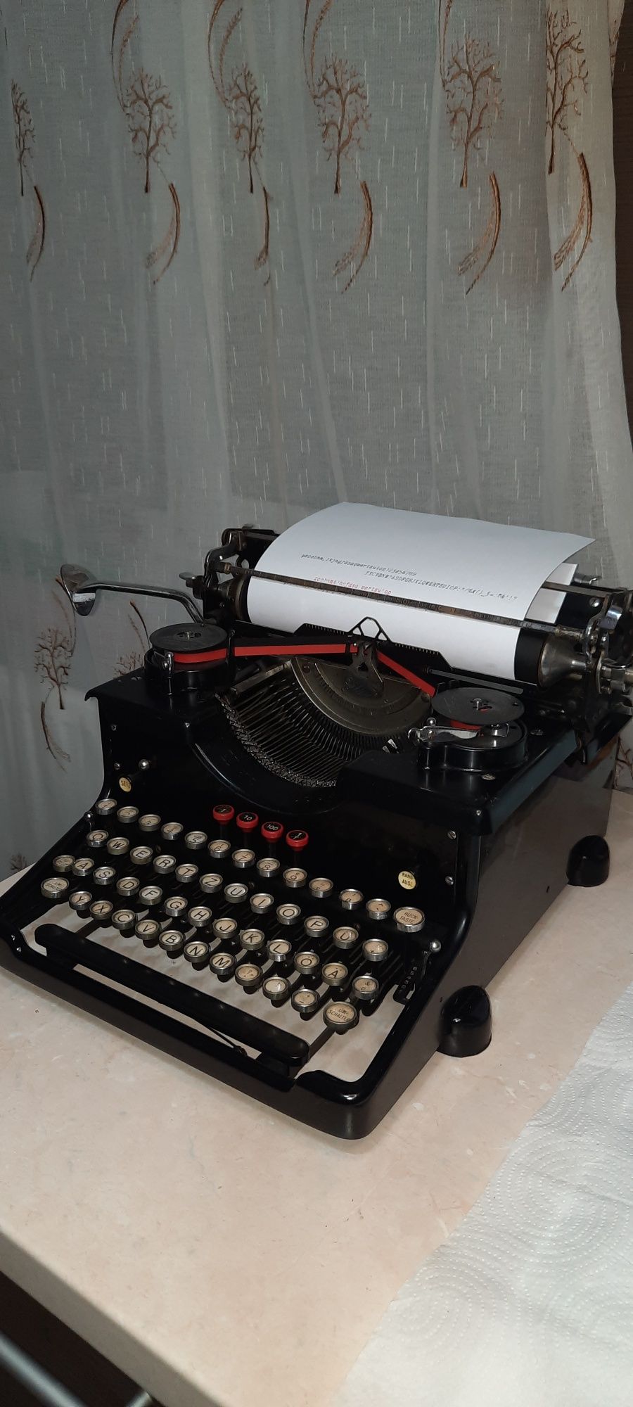Mașină de scris Torpedo 1930 impecabilă