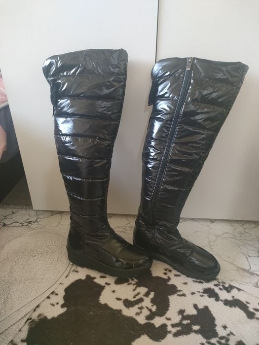 Зимни ботуши над коляното тип апрески