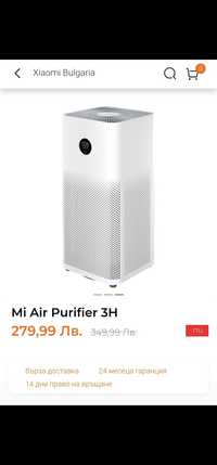 Филтърен пречиствател на въздух Мі Air Purifier ЗН