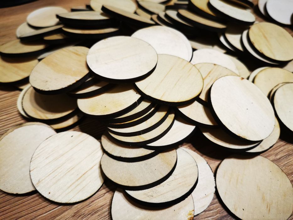 Заготовки за арт проекти кръгове дървени