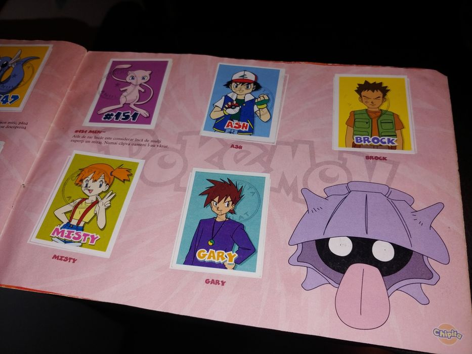 PRET FIX Pokemon album complet 2001 Chipita