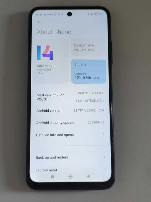 Xiaomi POCO M3 Pro 5G 128 GB