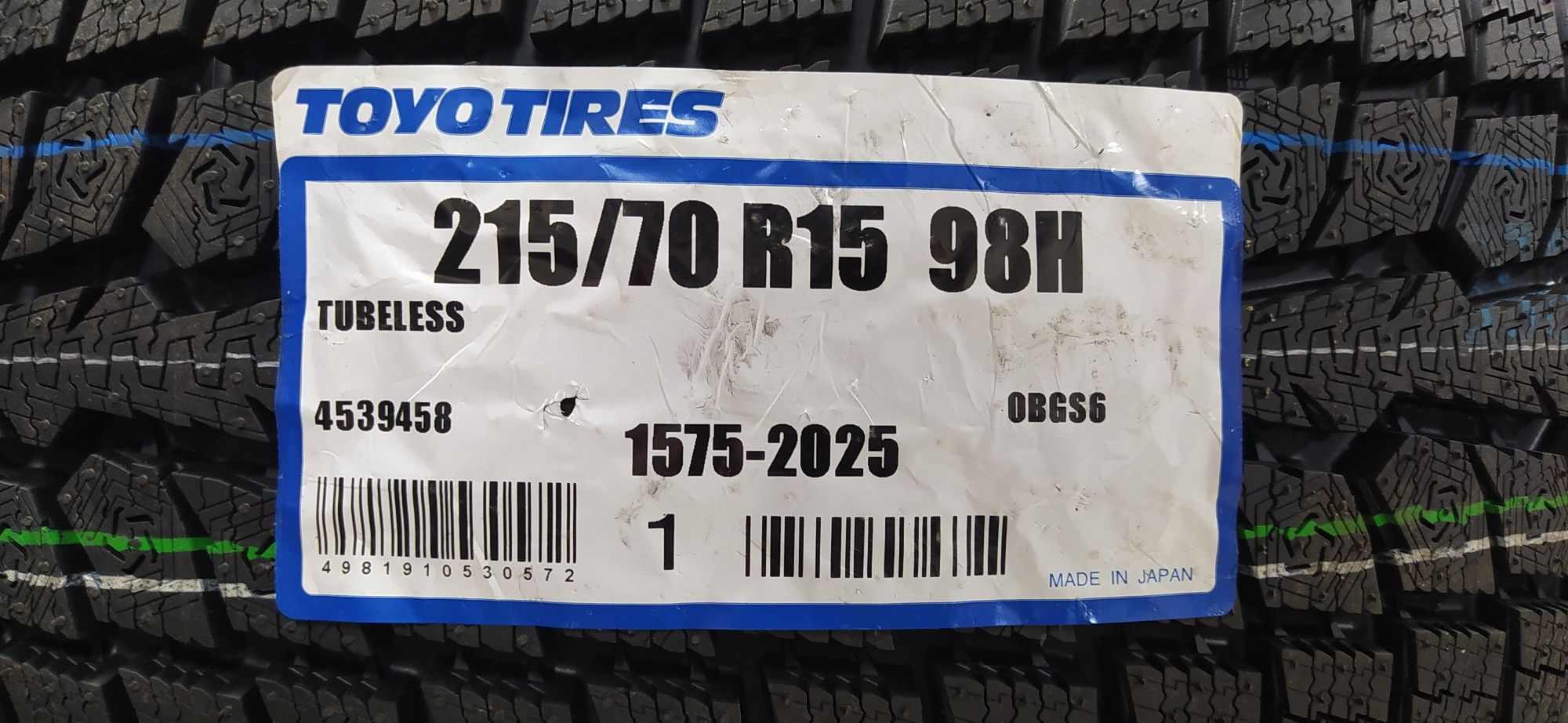 215/70R15 Toyo JSI6