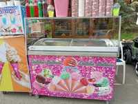 Продам новый морозильник ветринный холодильник для мороженого шариково