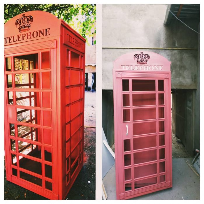 Лондонская телефонная будка на заказ