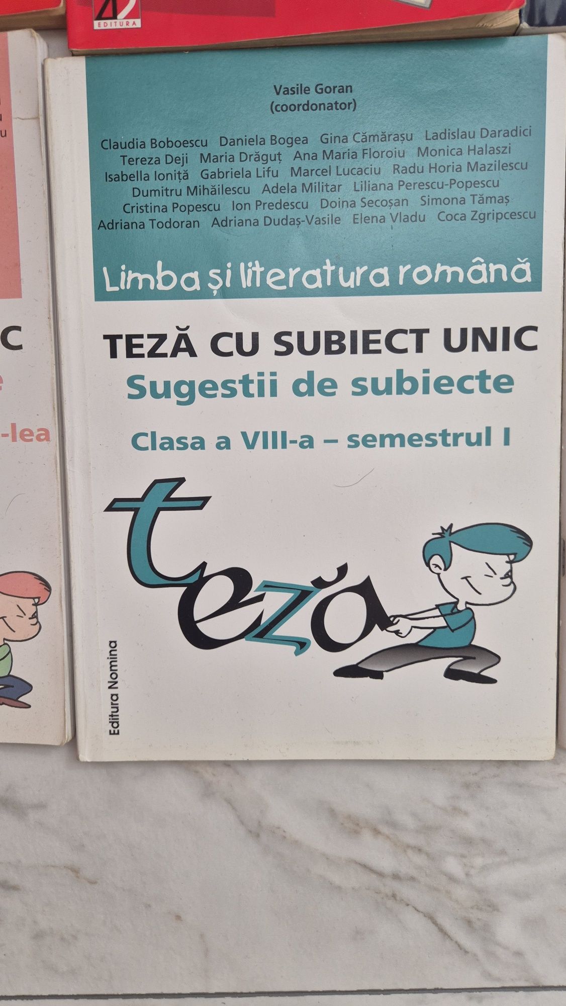De vânzare culegeri Matematica - manual franceza - reviste educative