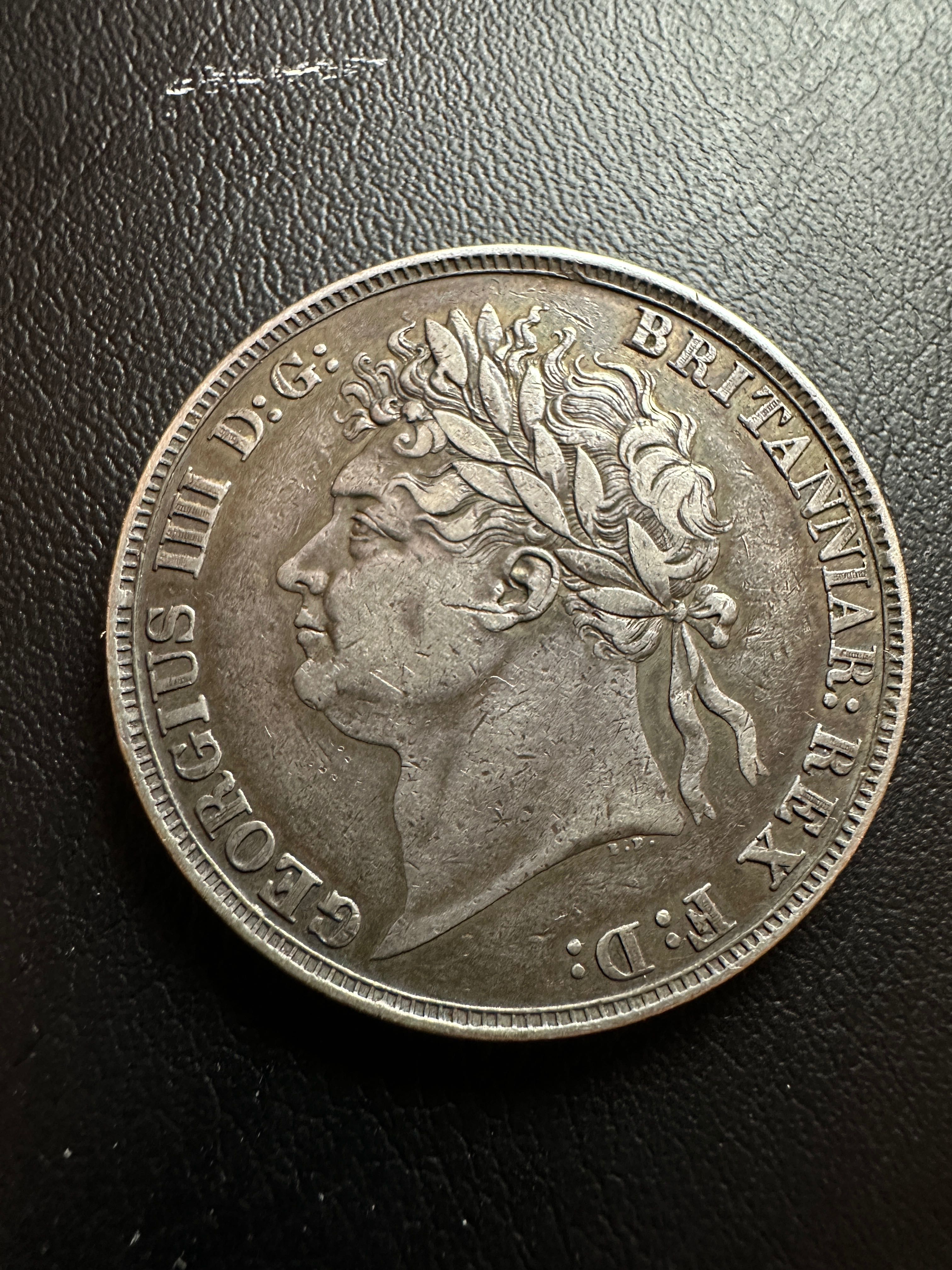 Великобритания 1 крона 1821 г. Джордж IV