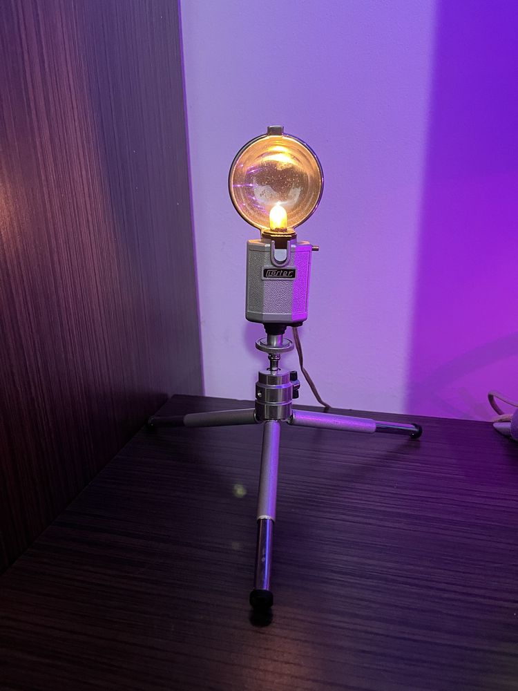 2 Lampi LED vintage homemade