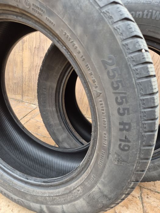 Cauciucuri Continental  de iarnă 255 55 19 în stare bună