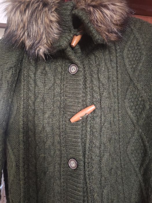 Кардиган, теплый, шерстяной