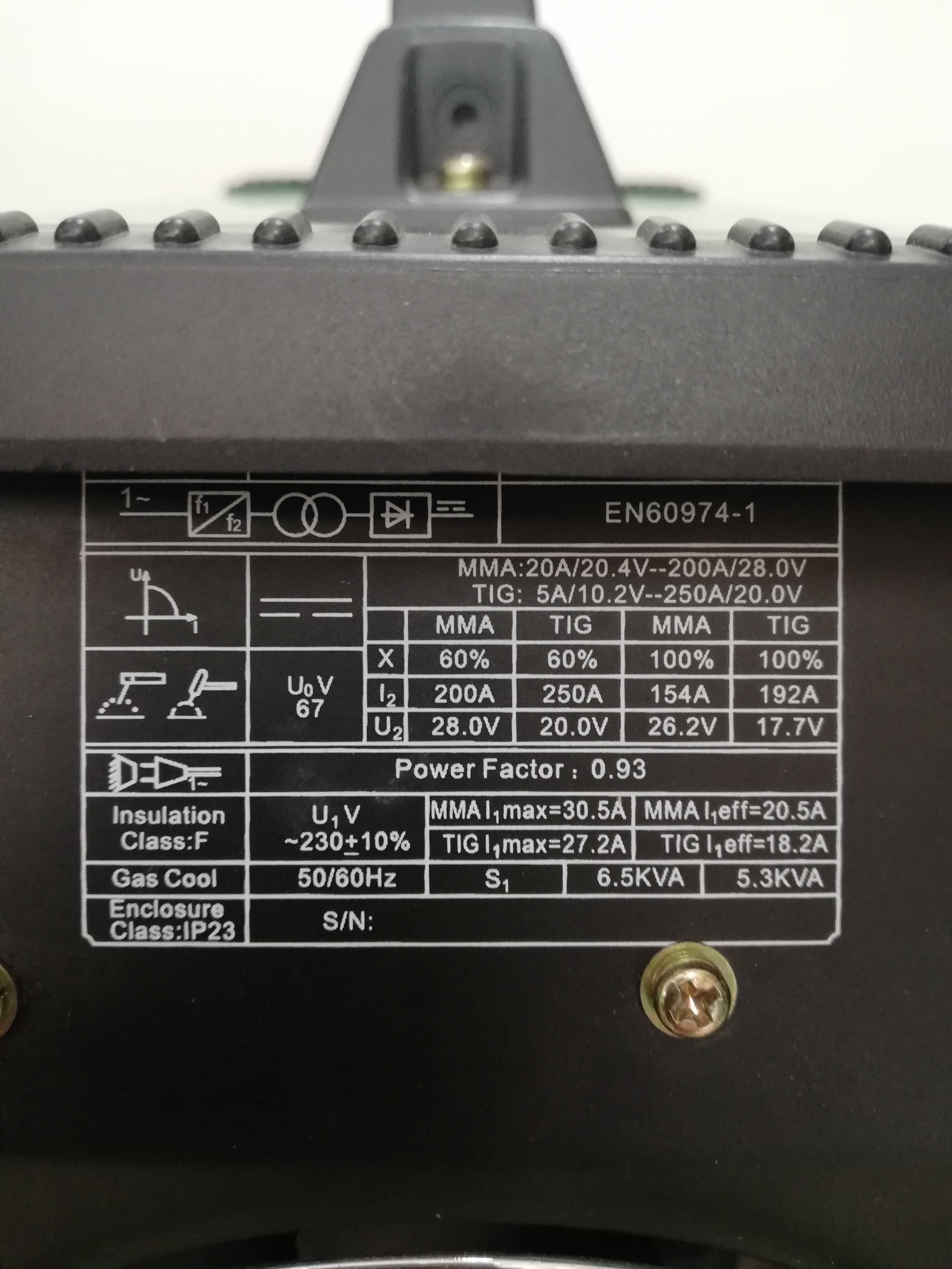 250A Аргон / Електрожен IGBT MCU AC/DC PULSE TIG/MMA Заваръчна машина