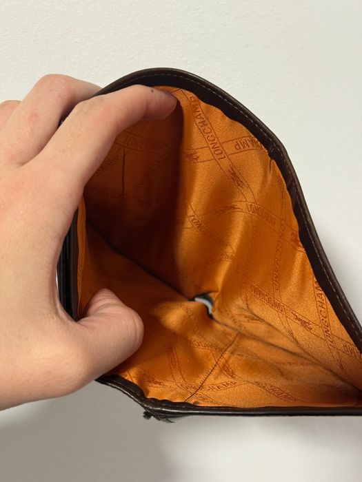 Portofel Longchamp maro